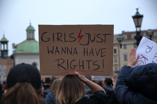 "Girls just want to have rights"